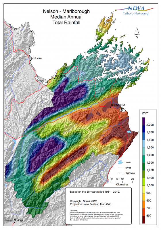 nelson_marlborough_annual_rainfall_map